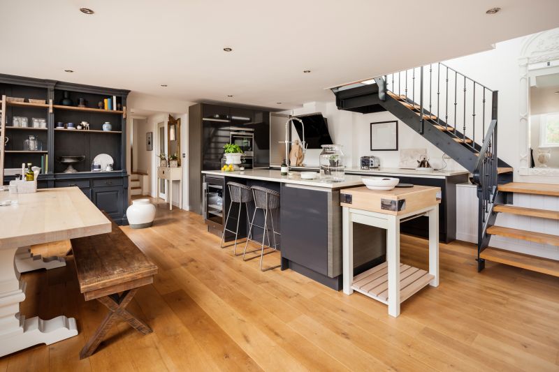 Modern Hardwood Kitchen